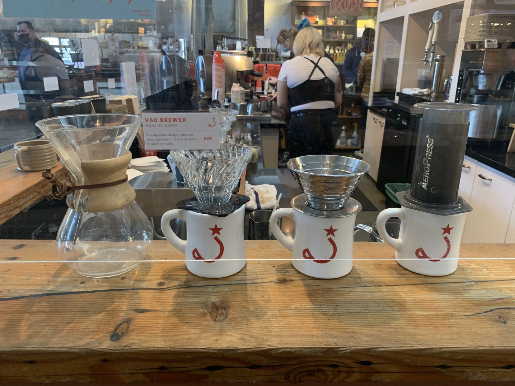 Ritual Coffee Roasters in Napa's Oxbow Public Market.